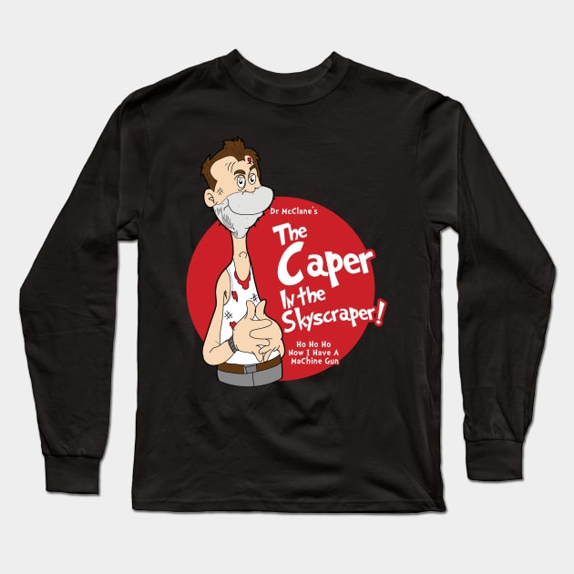 The Caper in the Skyscraper Long Sleeve T-Shirt by TopNotchy